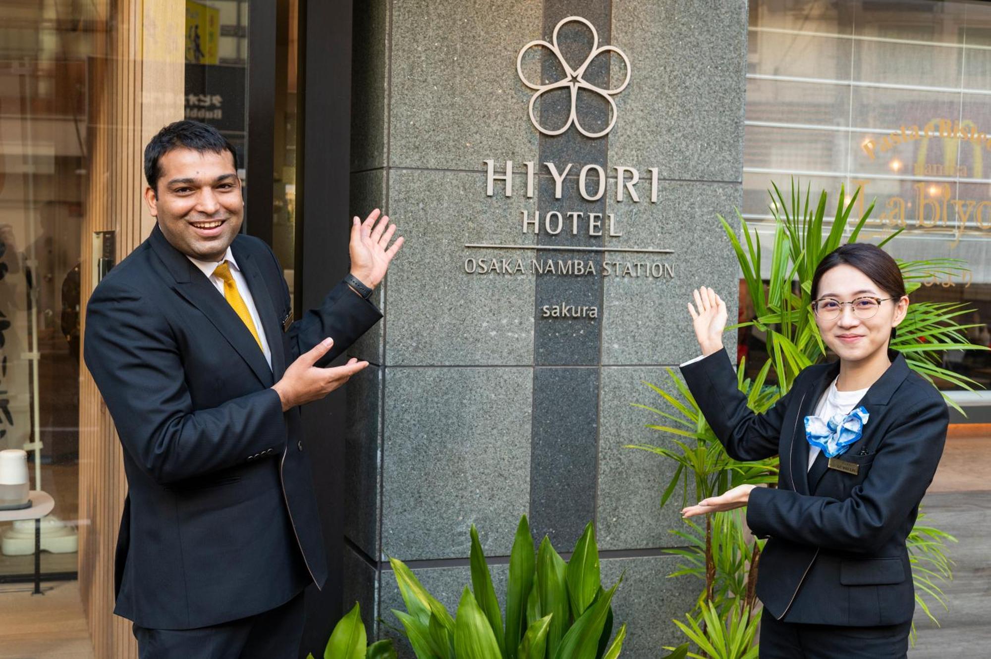 Hiyori Hotel Osaka Namba Station Exterior foto